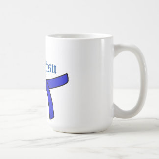 Blue Bälte Jiu-Jitsu-kaffe mugg