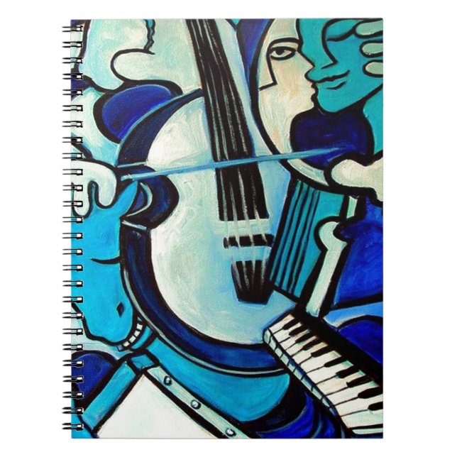 Blue Bang Anteckningsbok (Framsidan)