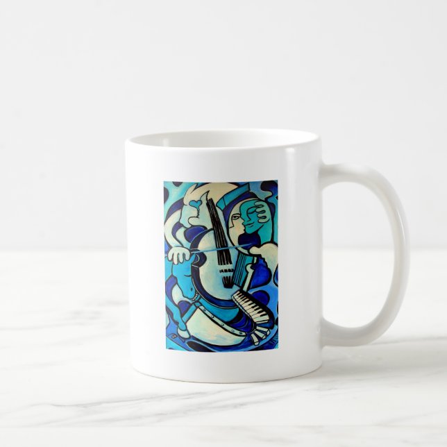 Blue Bang Kaffemugg (Höger)