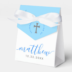 Blue Baptism Christening Naming Kor Presentaskar