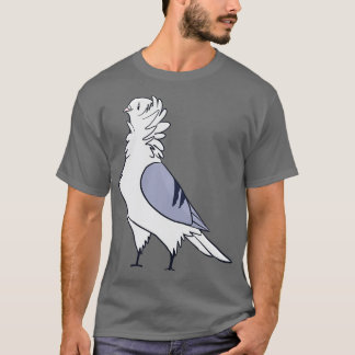 Blue Bar Old German Owl Pigeon 2 T Shirt