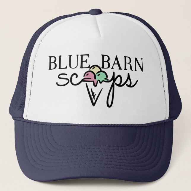 Blue Barn Scoops Truckerkeps (Framsida)