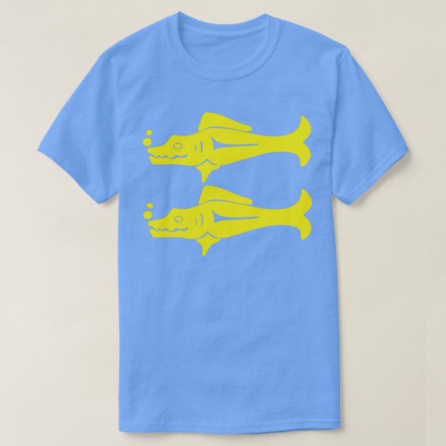 Blue Barracudas T Shirt (Design framsida)