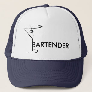 Blue Bartending Cocktail eller Bartender Keps