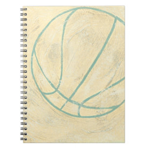 Blue Basketball by Chariklia Zarris Anteckningsbok
