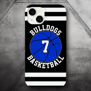 Blue Basketball Team Namn Player Number, Anpassnin