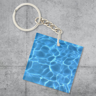 Blue Bassäng Mönster