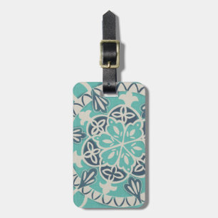Blue Batik Tile I Bagagebricka
