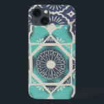 Blue Batik Tile II<br><div class="desc">Floral</div>