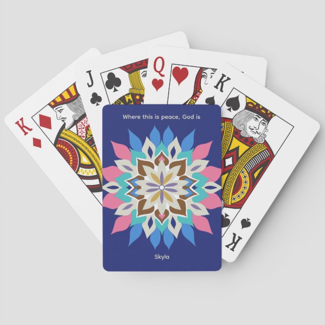 Blue Bayou Deluxe Casinokort (Baksidan)