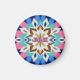 Blue Bayou Rund Magnet