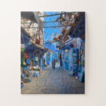 Blue Bazaar Alley | Chefchaouen, Marocko
