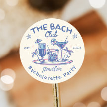 Blue Beach Cocktail Systerbröllopshelg