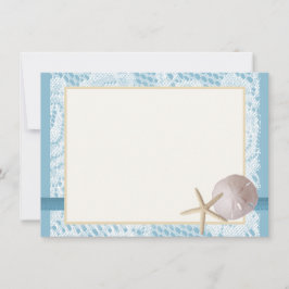 Blue Beach Snöre Sand Dollar Tack