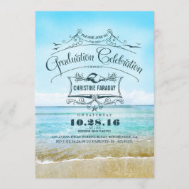 Blue Beach Studenten Firande Inbjudningar