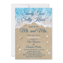 Blue Beach Vågar Sandy Toes Couppes Shower