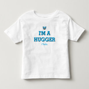 Blue Bear, jag är en Kramare Småbarn Boy T-Shirt