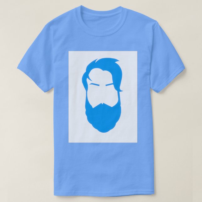 Blue Beard T Shirt (Design framsida)