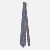 Blue Beast Runhoney Kaleidescope Tie