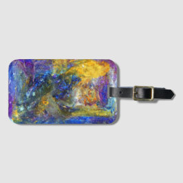 Blue Beast Running Bagagebricka