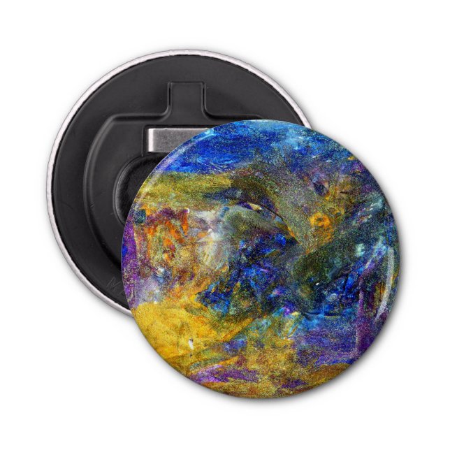 Blue Beast Running Flasköppnare (Framsidan)