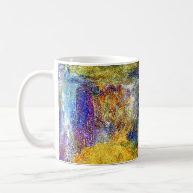 Blue Beast Running Kaffemugg (Vänster)