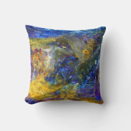 Blue Beast Running Kudde