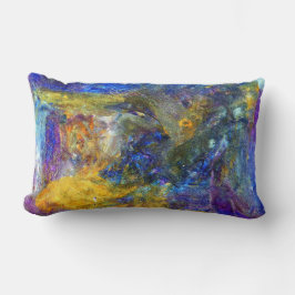 Blue Beast Running Lumbarkudde