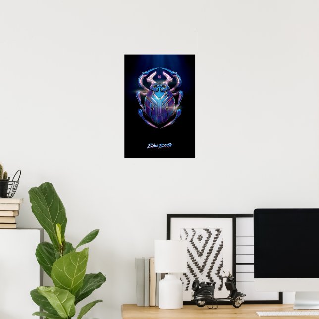 Blue Beetle Scarab Theatrical Poster (Hemmakontoret)