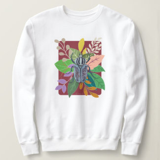 Blue beetle watercolor t shirt