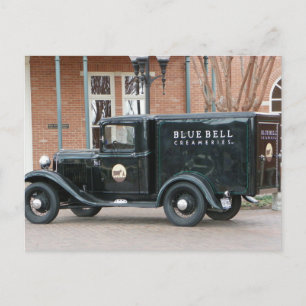Blue Bell Creamery Lastbil Vykort
