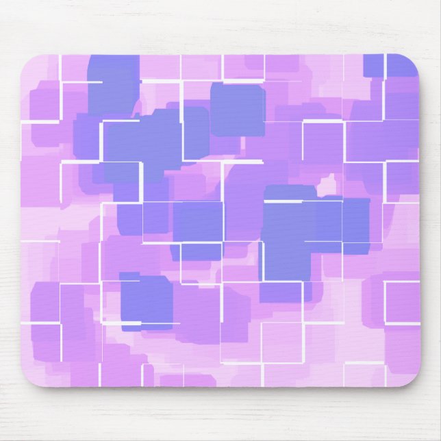 "Blue Berry" Geometric Art Musmatta (Framsidan)
