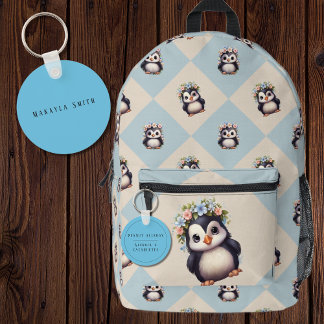 Blue Bilingual Peanut Allergy Alert Spanska Nyckelring