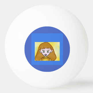 Blue Bingo Anime Ping Pong Boll