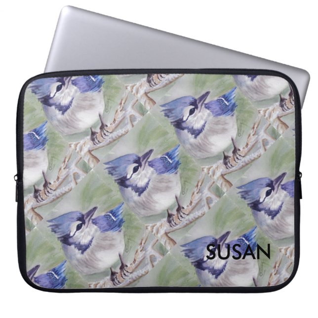 BLUE BIRD LAPTOP FODRAL (Framsidan)
