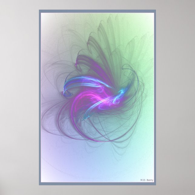 Blue Bird of Grace Poster (Framsidan)