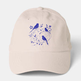 Blue Birds Of Happiness Cap Keps