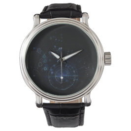 Blue Black Galaxy Armbandsur