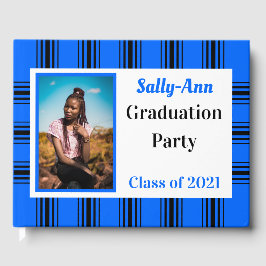 Blue Black Photo Studentfest Gästböcker