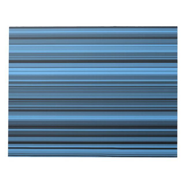 Blue Black Rand Anteckningsblock (Framsida)