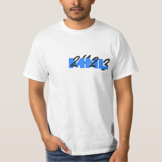 Blue black t shirt