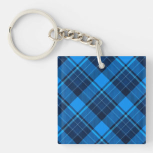 Blue Black Tartan
