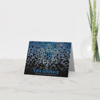 Blue Black Video Game Gamer Pub Mitzvah Tack