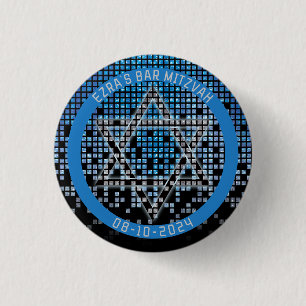 Blue Black Video Gamer Pub Mitzvah Knapp