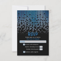 Blue Black Video Gamer Pub Mitzvah