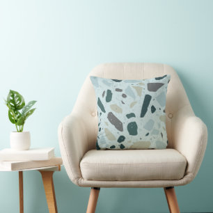 Blue Blobs Dekorativ kudde by Detailsavvy