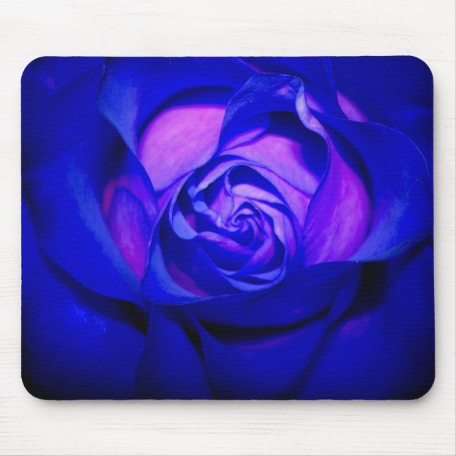 Blue Blushing Ro Mousepad Musmatta (Framsidan)