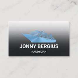 Blue Boat Handyman Visitkort