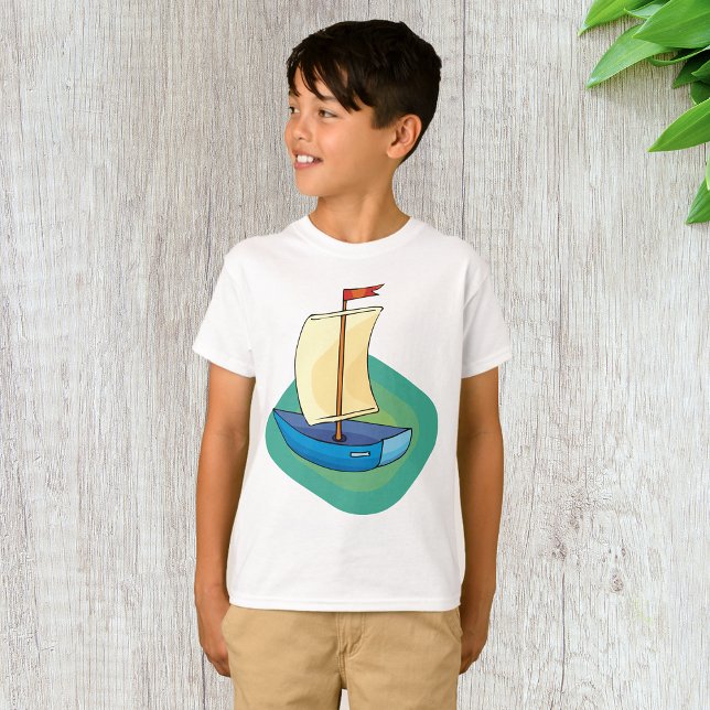 Blue Boat T Shirt (Skapare uppladdad)