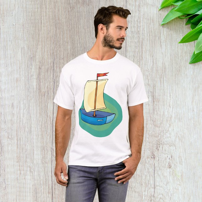 Blue Boat T Shirt (Skapare uppladdad)